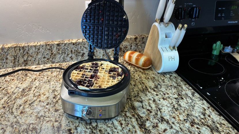 waffle maker - the breville no-mess produces a high quality, classic waffle, but it...