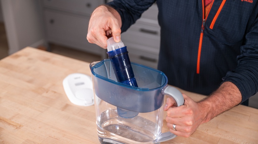 pur plus 11-cup pitcher - the drop-in filters on the pur plus pitcher work pretty well to...