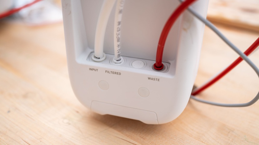 waterdrop g3p600 reverse osmosis system - quick-connect attachment points make installation a little bit...