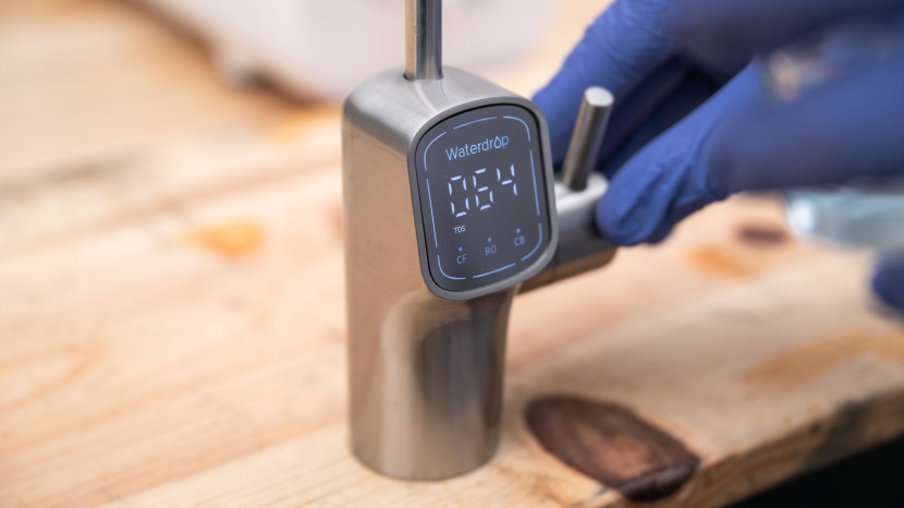 waterdrop g3p600 reverse osmosis system - the waterdrop g3p600 has a built in tds that is on the faucet so you...