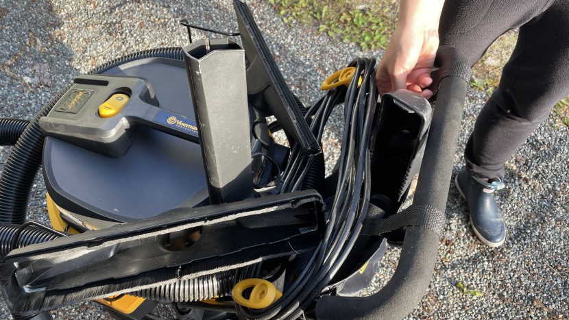 vacmaster beast 14-gallon - the vacmaster beast has a wide variety of tools that are stored...