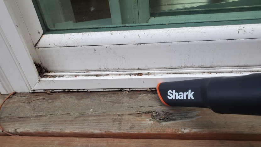 shark messmaster - the crevice tool is great for getting into tight spaces.