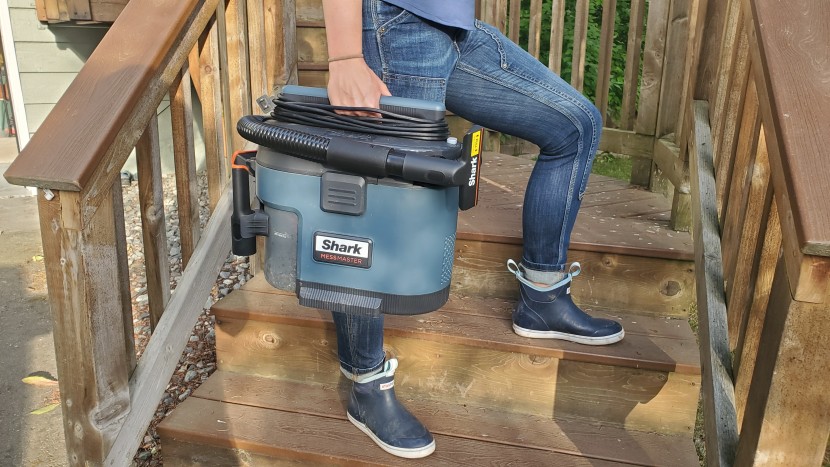 shark messmaster - the storage system made it easy to move from mess to mess without...