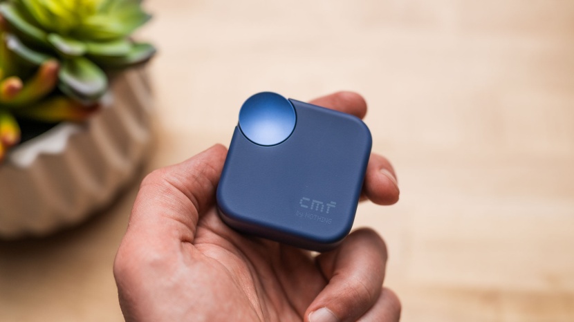 cmf buds 2 plus - we love the square cmf case with fidget spinner.