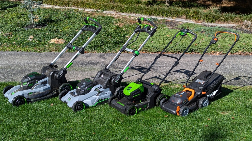 lawn mower - we tested some of the top mowers side-by-side, under the same...