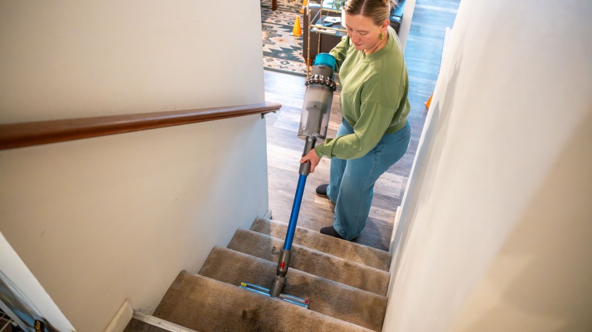 the dyson gen5outsize was powerful, but a bit bulky to move around...