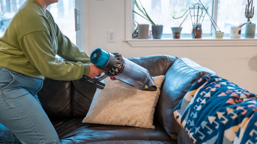 dyson gen5outsize - the hair screw tool is very effective at cleaning upholstery...