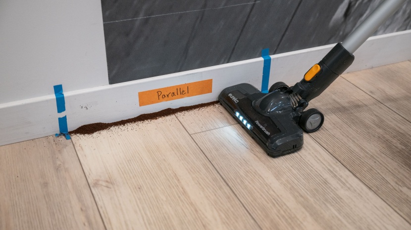 eureka cordless reacticlean 410 - one of the few places where this machine excels is in cleaning...