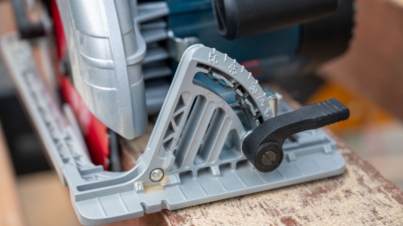 circular saw - the bosch cs10 has positive stops at commonly used angles (22.5 and...