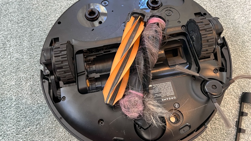 dreame l50 ultra - anti-tangle design keeps most hair out of the roller, reducing...