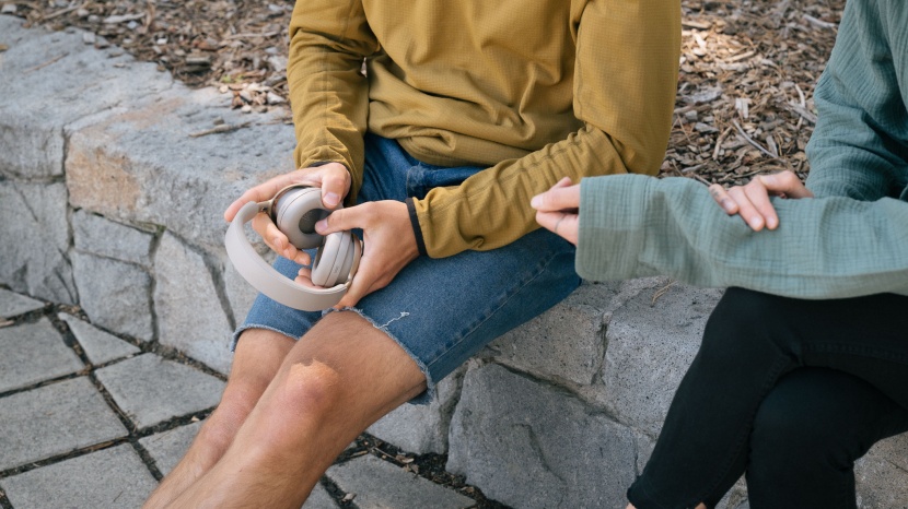 noise cancelling headphones - awareness of your surroundings could necessitate removing...