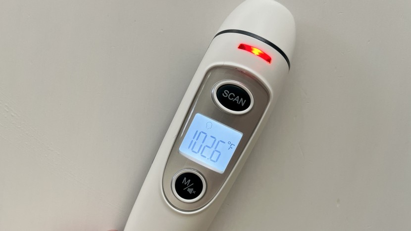 thermometer - the ir100 was the least reliable in our tests, sometimes falsely...