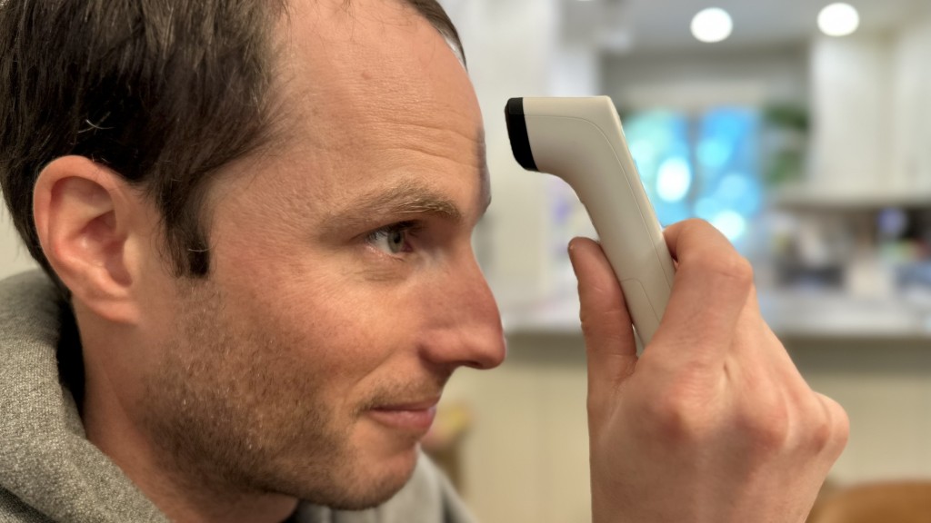 goodbaby no-touch fc-ir202 - this touch-free forehead scanner was a hit with every tester, young...