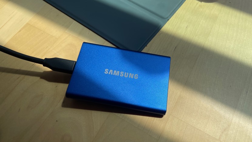 external hard drive - the miniature samsung t7 packs a serious punch when it comes to...