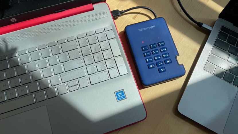 external hard drive - the diskashur2 has a sleek look and feel, but doesn&#039;t compromise...