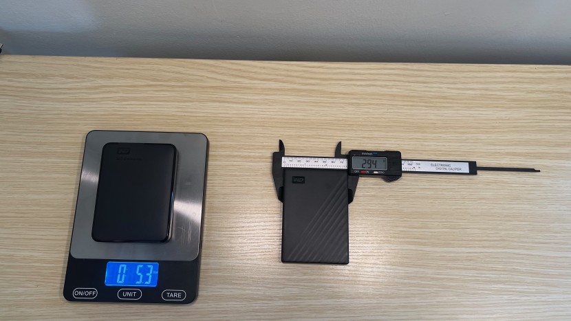 external hard drive - weighing and measuring are two imperative data points for each hard...
