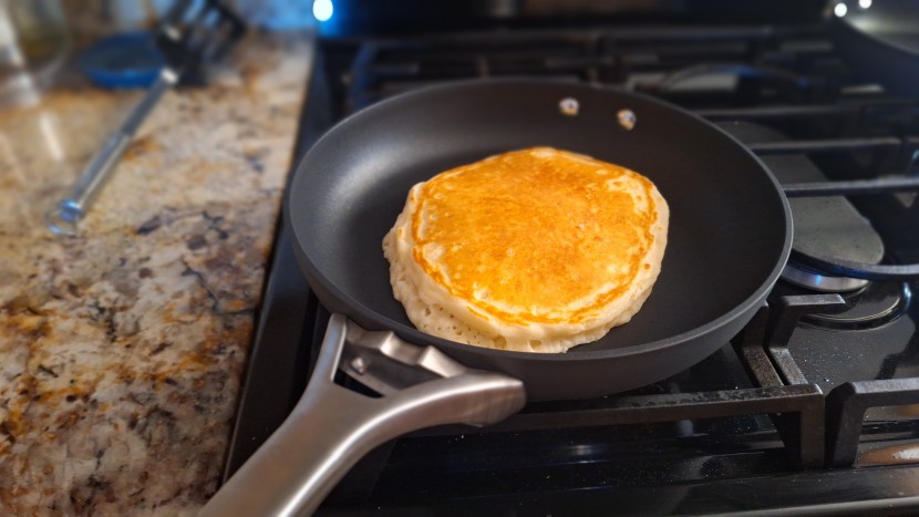cookware set - deliciously golden pancakes are made easily thanks to calphalon&#039;s...