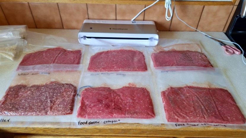 vacuum sealer - we tested the sealing power of each machine side by side, comparing...