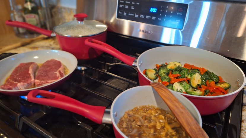 cookware set - the tramontina has great cooking performance, but it also looks...