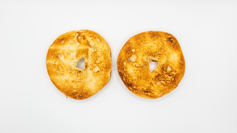 smeg 2-slice - the smeg bagel setting perfectly toasted and we like that the slots...