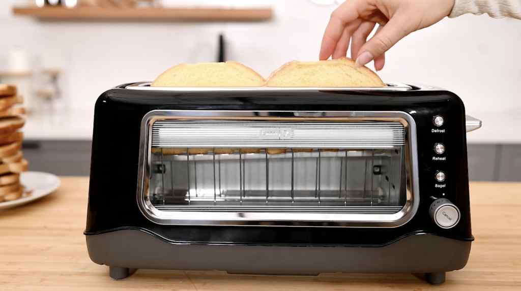 Rise by Dash Clear View 2-Slice Toaster