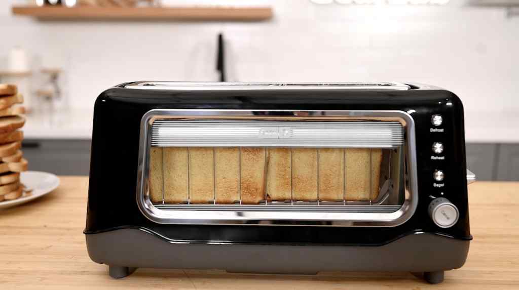  Elite Gourmet ECT-3100 Long Slot 4 Slice Toaster, Reheat, 6  Toast Settings, Defrost, Cancel Functions, Built-in Warming Rack, Extra  Wide Slots for Bagels & Waffles, Stainless Steel & Black: Home 