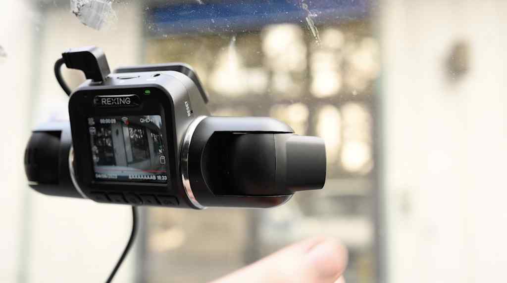 Rexing BBYV2PROAI V2 Pro 1080p 3-Channel Ai Car Dash Cam with Wi-Fi